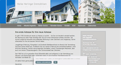 Desktop Screenshot of heringer-immobilien.de