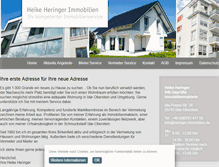 Tablet Screenshot of heringer-immobilien.de